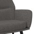 Sillón de relax de tela gris