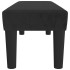 Banco de terciopelo negro 100x30x30
