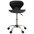 323674  Salon Spa Stool Black Faux