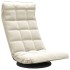 Silla de suelo giratoria de terciopelo