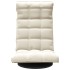 Silla de suelo giratoria de terciopelo