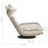 Silla de suelo giratoria de terciopelo