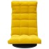 Silla de suelo giratoria de terciopelo