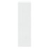 Mueble zapatero madera contrachapada blanco brillo 63x24x81