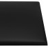 Paneles de pared 12 uds cuero sintético negro 90x30 cm 3,24