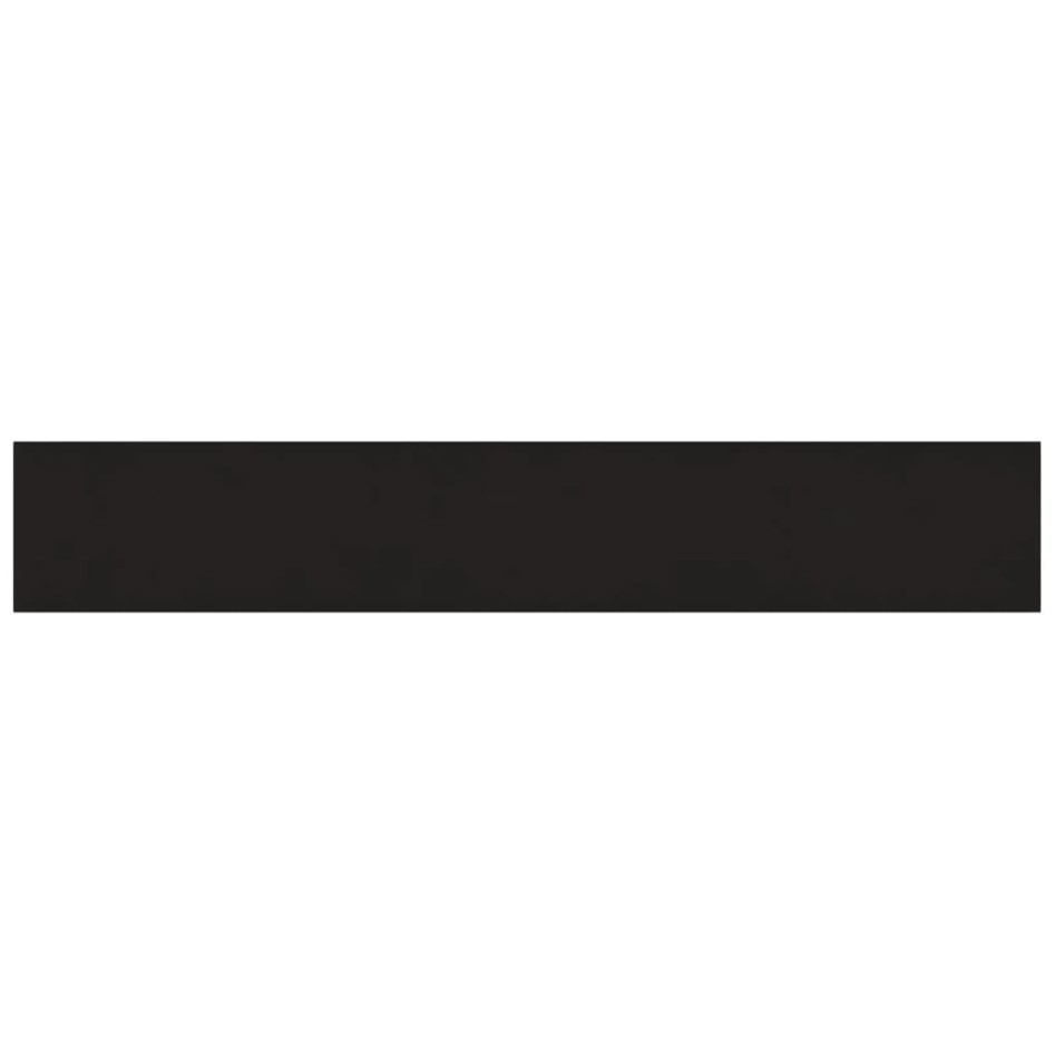 Paneles de pared 12 uds terciopelo negro 90x15 cm 1,62