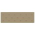 Paneles pared 12 uds cuero sintético capuchino 90x30 cm 3,24