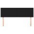 Cabeceros 2 unidades tela negro 72x5x78/88