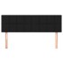 Cabeceros 2 unidades tela negro 72x5x78/88