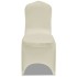 Funda de silla elástica crema 30