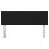 Cabeceros 2 unidades tela negro 72x5x78/88