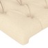 Cabeceros 2 unidades tela color crema 72x7x78/88