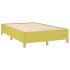 Estructura de cama sin colchón tela verde 120x200