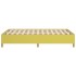 Estructura de cama sin colchón tela verde 120x200