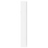 Espejo con joyero de pared blanco 37,5x10x67