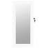 Espejo con joyero de pared blanco 30x8,5x67