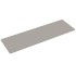 Alfombra de pasillo con aspecto de sisal gris taupe 80x250