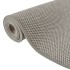 Alfombra de pasillo con aspecto de sisal plateada 80x300