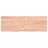 Estante pared madera roble tratada marrón claro 120x40x(2-6)