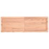 Estante pared madera roble tratada marrón claro 120x40x(2-6)