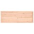Encimera de baño madera maciza sin tratar 140x50x(2-4)