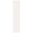 Cubierta de radiador madera maciza de pino blanco 153x19x84