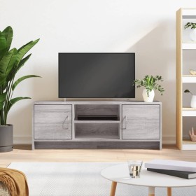 Mueble para TV madera de ingeniería gris Sonoma 102x30x37,5