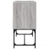 Aparador de madera de ingeniería gris Sonoma 100x40x79,5