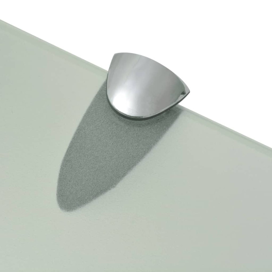 Estantes flotantes 2 unidades vidrio 8 mm 90x20