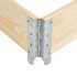 Arriate de madera maciza de pino 50x150