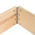 Arriate de madera maciza de pino 50x150