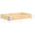 Arriate de madera maciza de pino 50x150