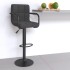 Taburete de cocina tela gris
