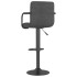 Taburete de cocina tela gris