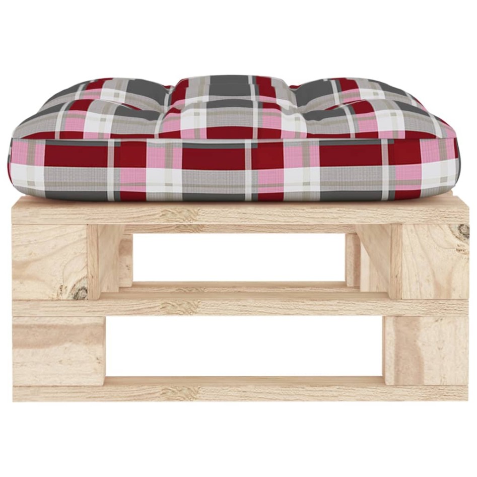 Otomana de jardín de palets madera de pino