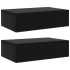 Fundas de muebles de jardín 2 uds 12 ojales 325x205x90