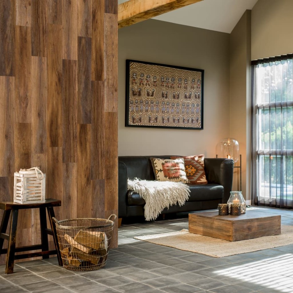 WallArt Tablones aspecto madera GL-WA34 30 uds roble y marrón