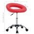 Silla de comedor giratoria de cuero sintética