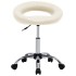 Silla de comedor giratoria de cuero sintética