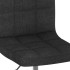 Silla de comedor giratoria tela
