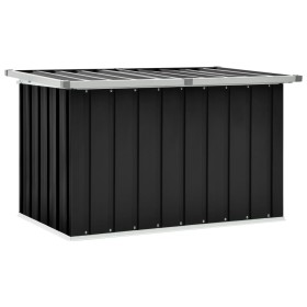 Caja de almacenaje para jardín gris antracita 109x67x65