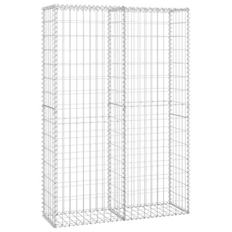 Cesta para muro de gaviones de alambre galvanizado
