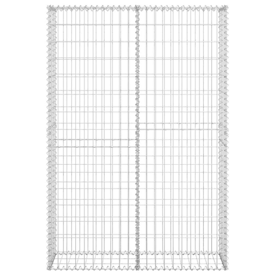 Cesta para muro de gaviones de alambre galvanizado