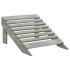 Silla con otomana y mesa jardín Adirondack macizo abeto