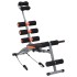 Entrenador de abdominales en forma de L con cuerdas