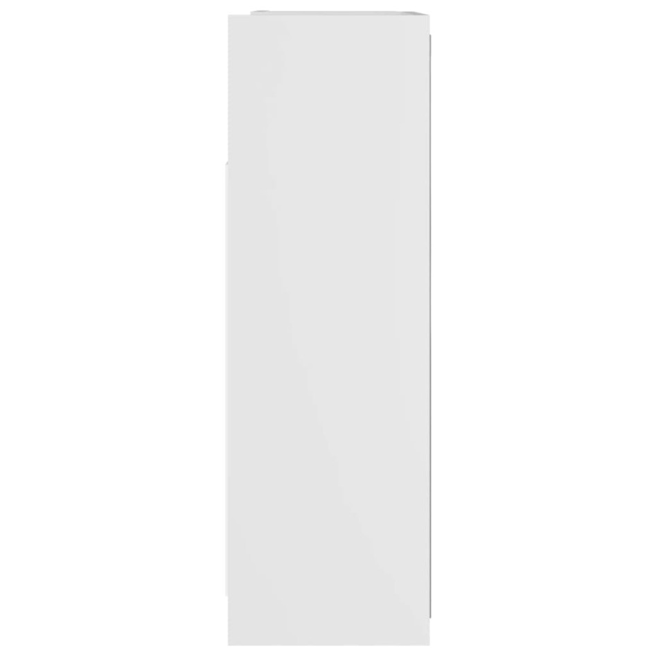 Armario con espejo de baño madera contrachapada 62,5x20,5x64