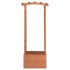 Jardinera enrejada con arco madera de abeto 49x39x117