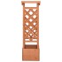 Jardinera enrejada con arco madera de abeto 49x39x117