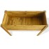 Arriate de madera maciza de