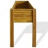 Arriate de madera maciza de